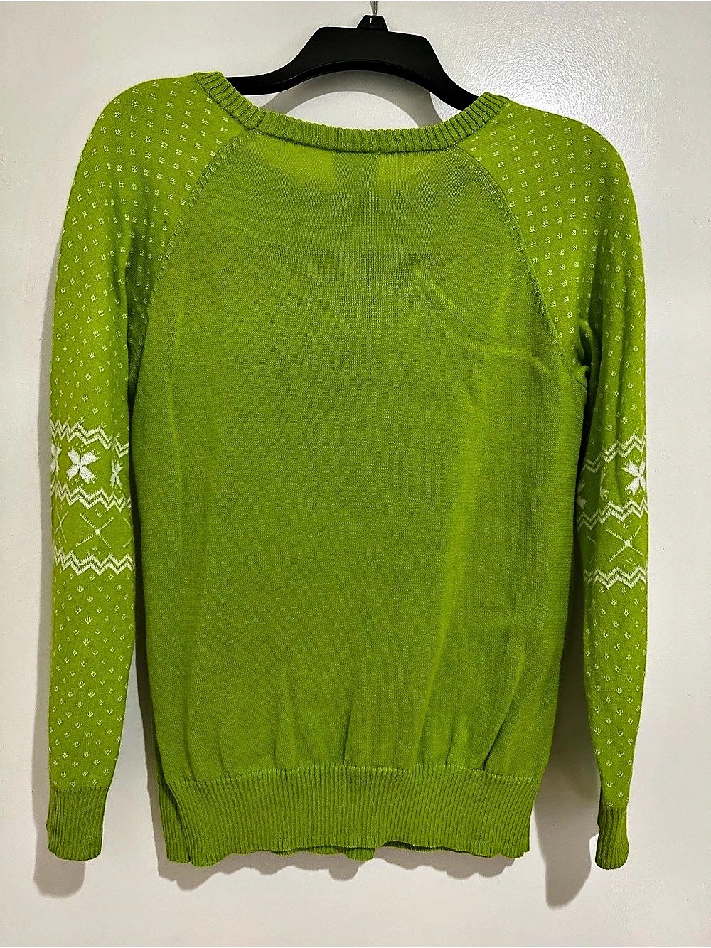 National Lampoon Christmas Vacation Christmas Sweater Green size Junior XL Like - Picture 4 of 6